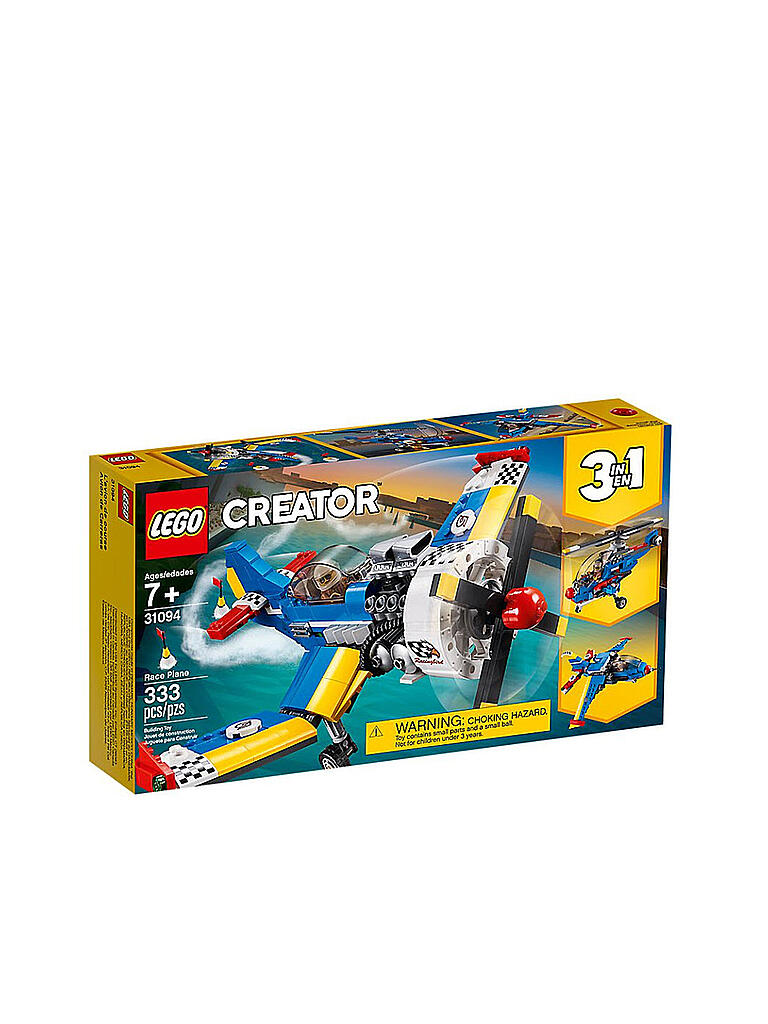 LEGO Creator Renflugzeug 31094 transparent 31094 LEGO® CREATOR Rennflugzeug kaufen